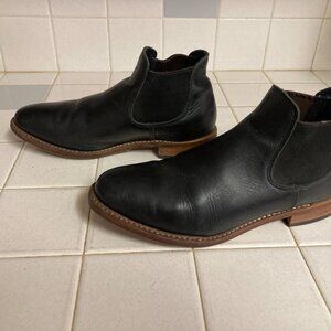 RED WING 6-INCH CHELSEA WOMEN'S SHORT BOOT BLACK LEATHER 10 B